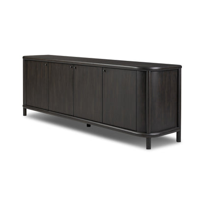 Florent Cylinder‑Frame Oak Storage Sideboard