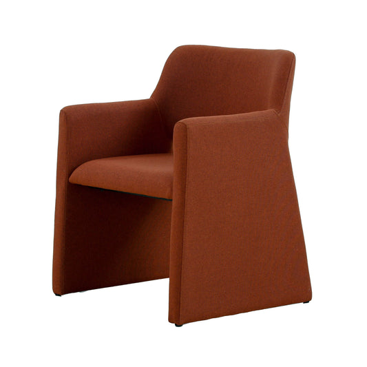 Modrest Lasara - Modern Rust Fabric Dining Chair