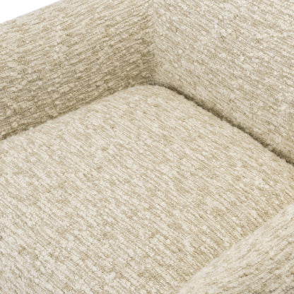 Margot Swivel Chair Solema Cream Boucle