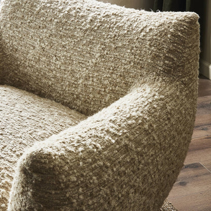 Margot Swivel Chair Solema Cream Boucle