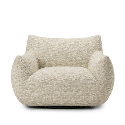 Margot Swivel Chair Solema Cream Boucle