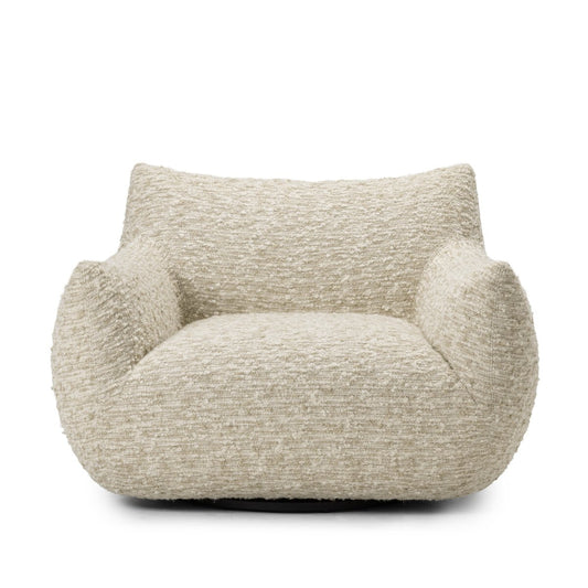 Margot Swivel Chair Solema Cream Boucle