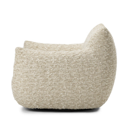 Margot Swivel Chair Solema Cream Boucle