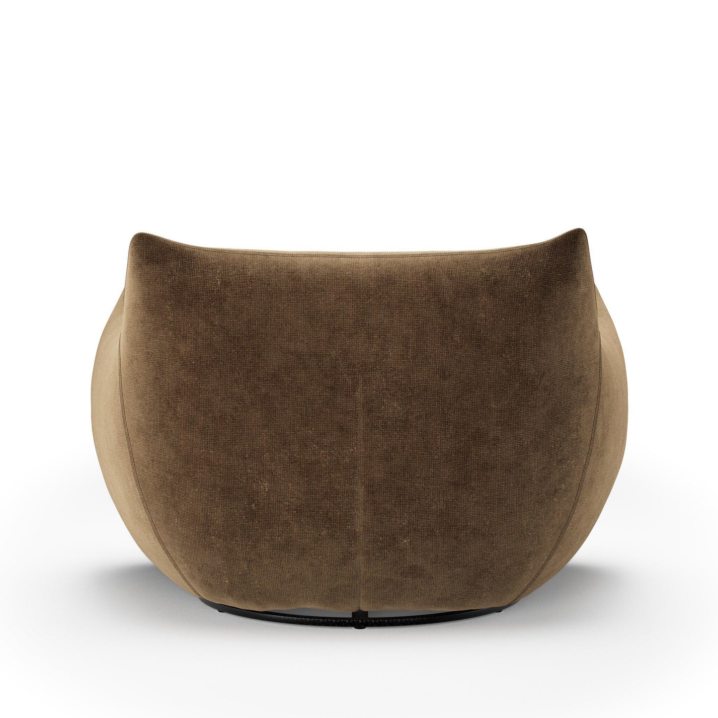 Margot Swivel Chair Altair Mushroom Boucle