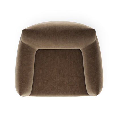 Margot Swivel Chair Altair Mushroom Boucle