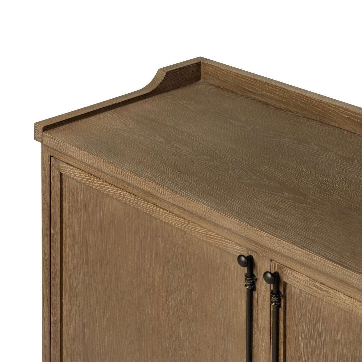 Adley Weathered Washed Oak Sideboard