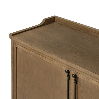 Adley Weathered Washed Oak Sideboard