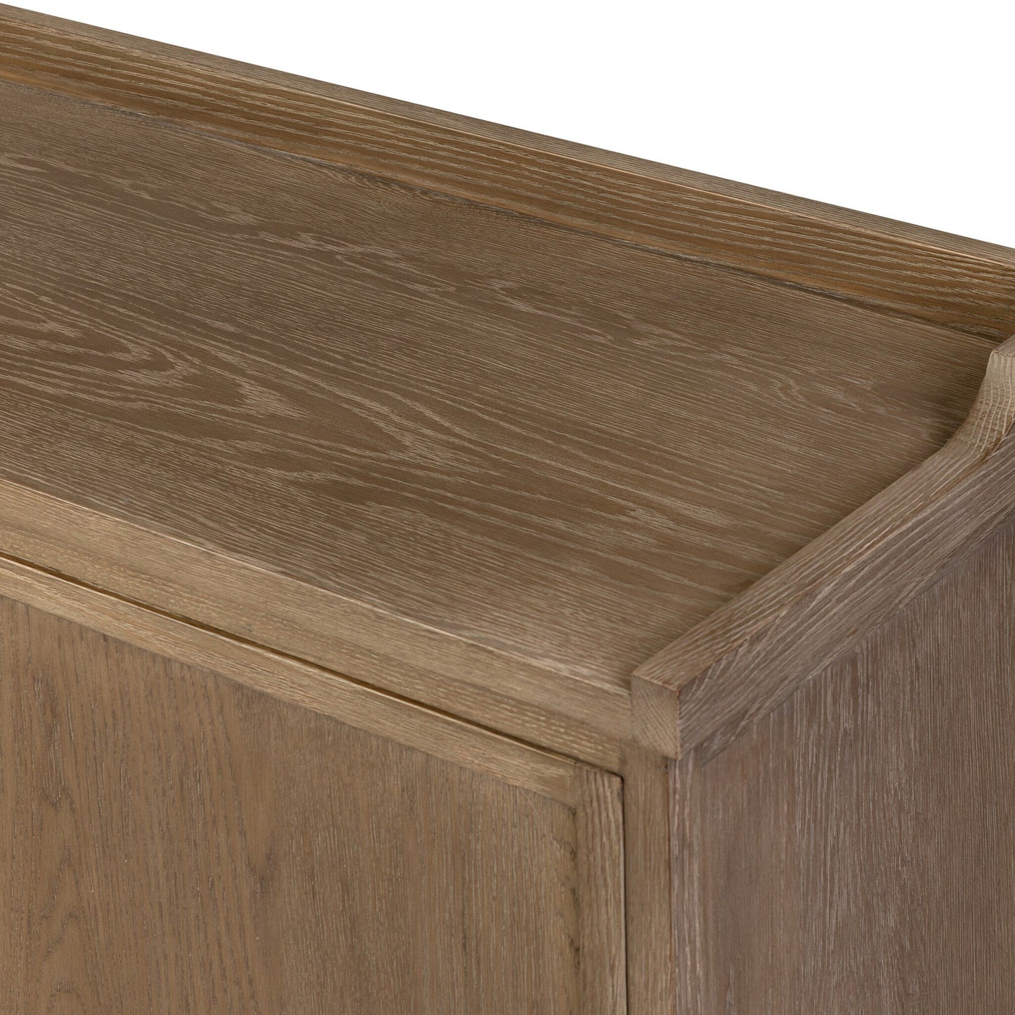 Adley Weathered Washed Oak Sideboard