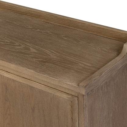 Adley Weathered Washed Oak Sideboard