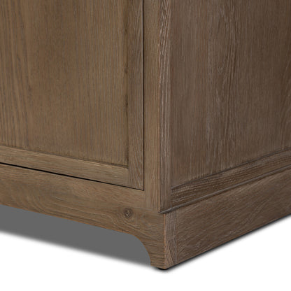 Adley Weathered Washed Oak Sideboard