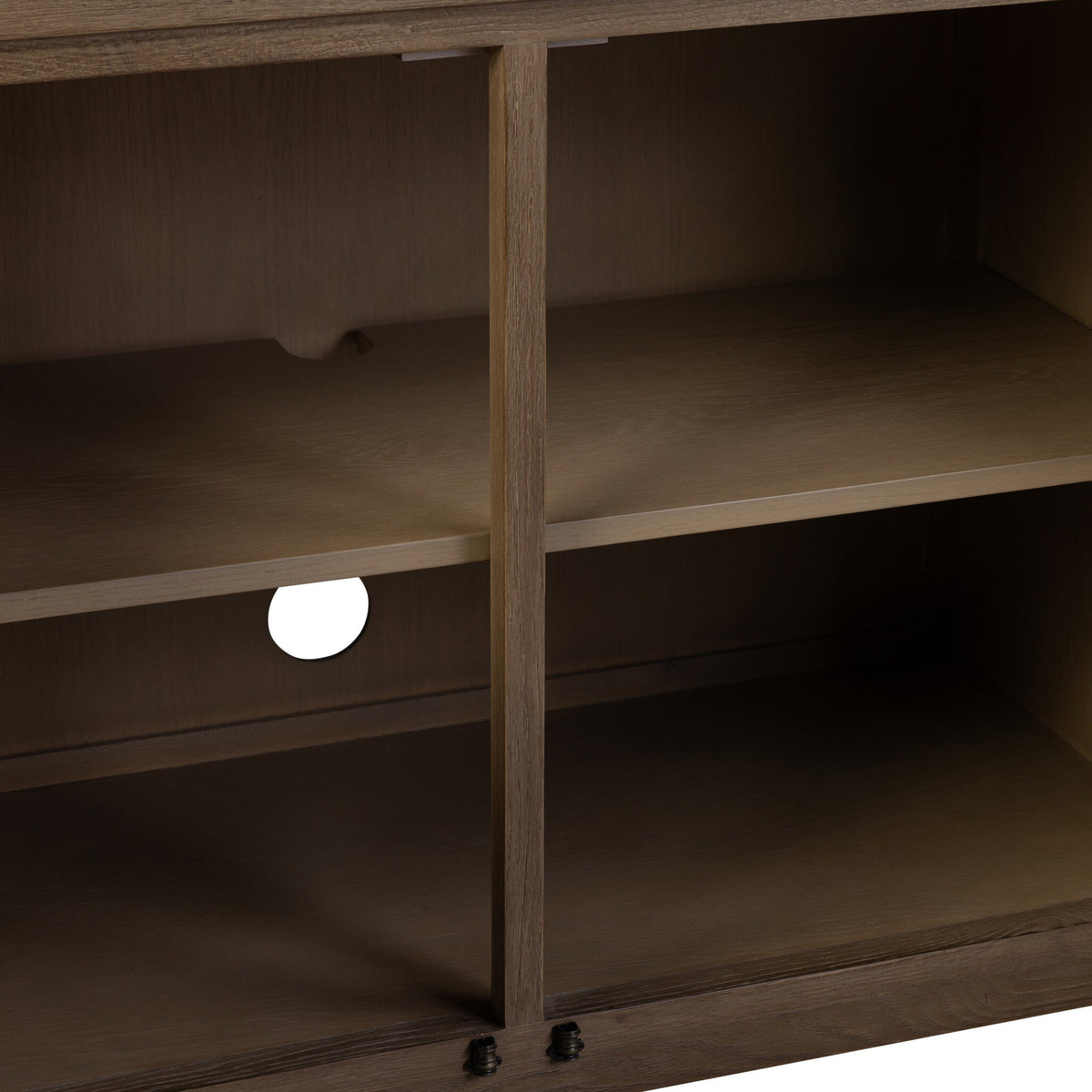 Adley Weathered Washed Oak Sideboard