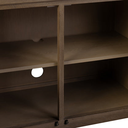 Adley Weathered Washed Oak Sideboard