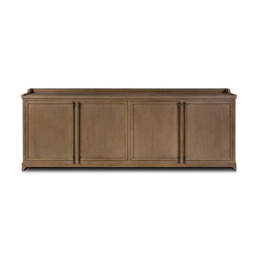 Adley Weathered Washed Oak Sideboard