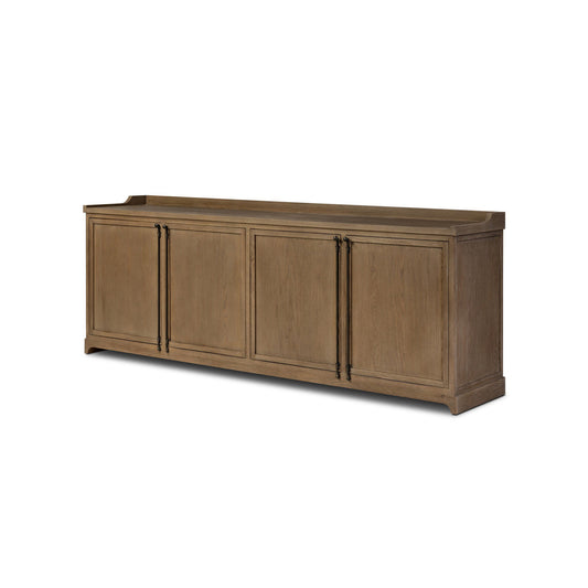 Adley Weathered Washed Oak Sideboard