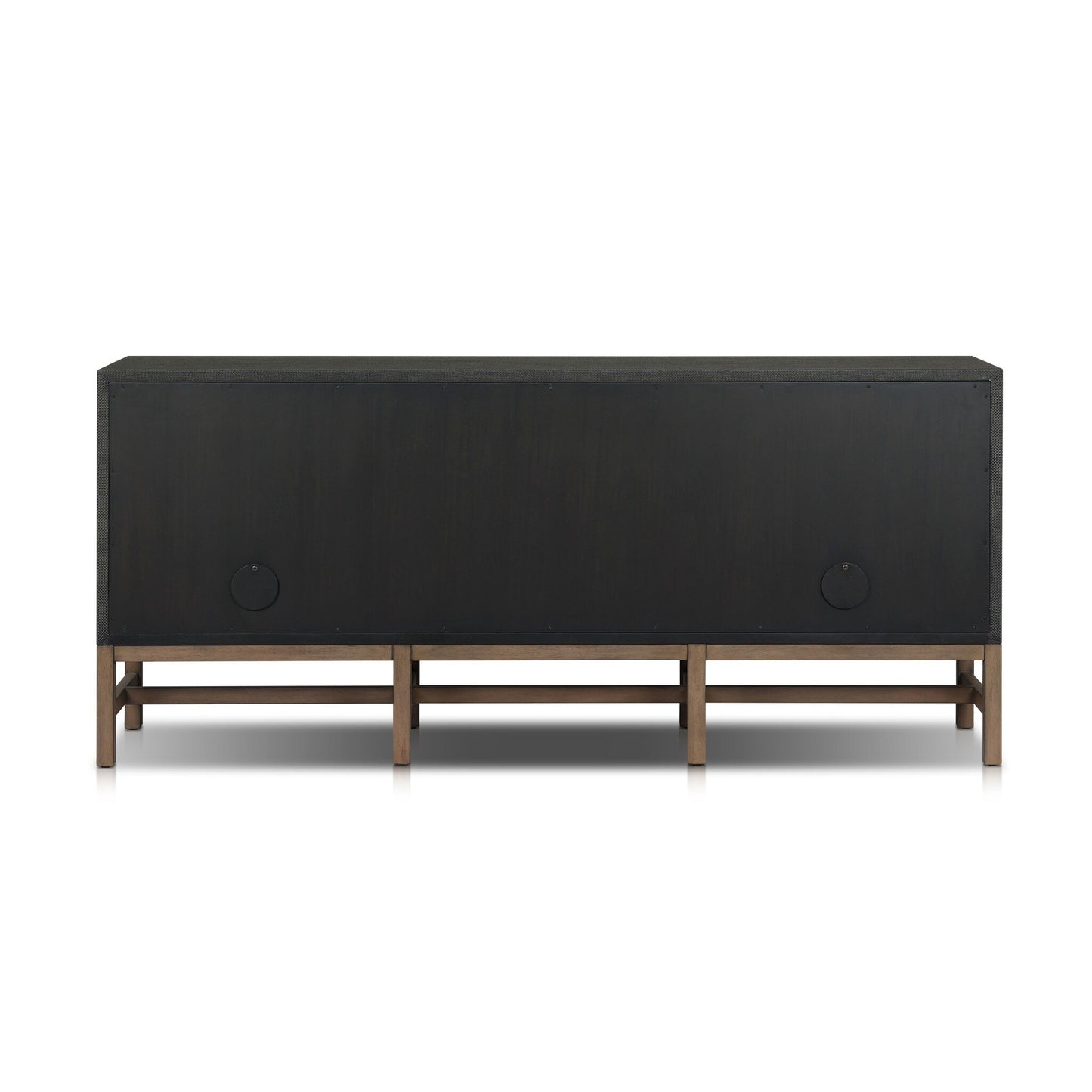 Fiona Mahogany Sideboard with Woven Raffia