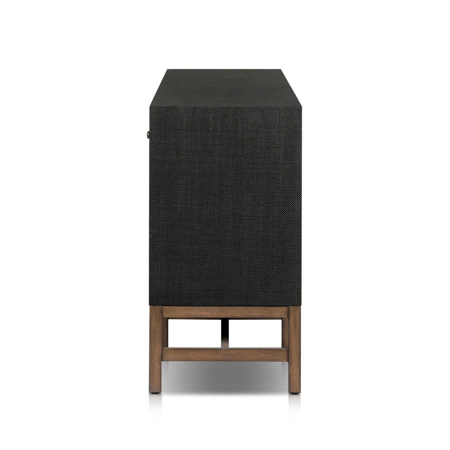Fiona Mahogany Sideboard with Woven Raffia