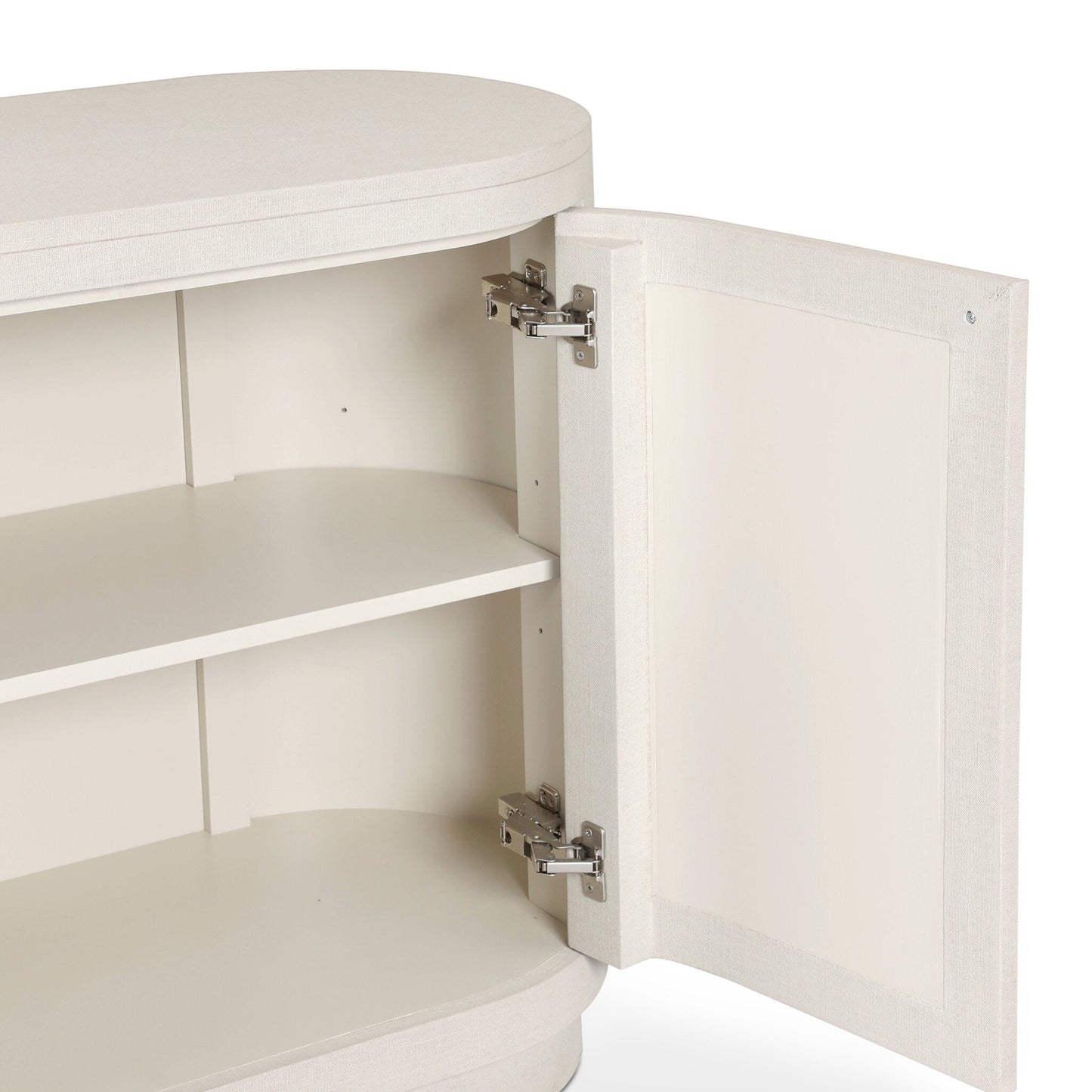 Amelia Ivory Painted Linen Sideboard