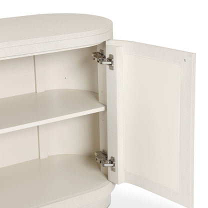 Amelia Ivory Painted Linen Sideboard