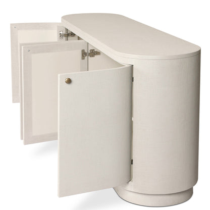Amelia Ivory Painted Linen Sideboard