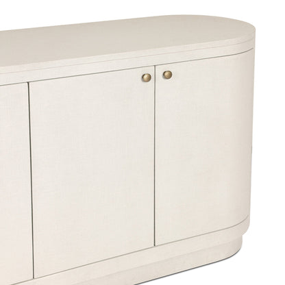Amelia Ivory Painted Linen Sideboard