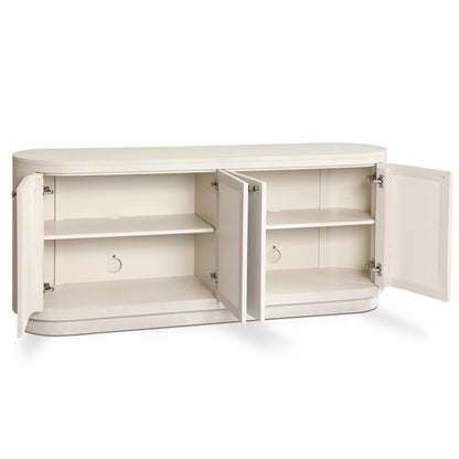 Amelia Ivory Painted Linen Sideboard