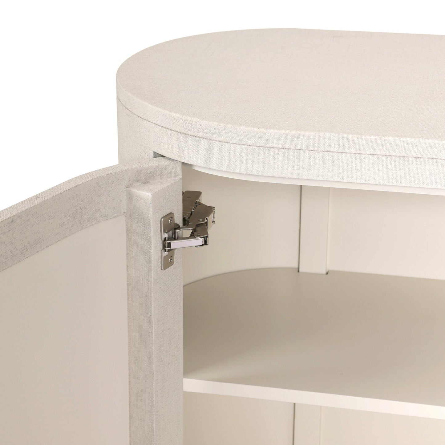 Amelia Ivory Painted Linen Sideboard
