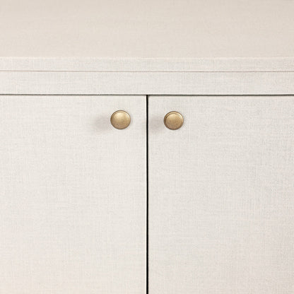 Amelia Ivory Painted Linen Sideboard