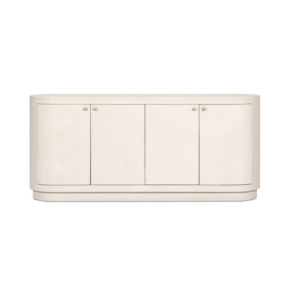 Amelia Ivory Painted Linen Sideboard