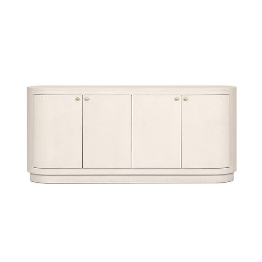 Amelia Ivory Painted Linen Sideboard