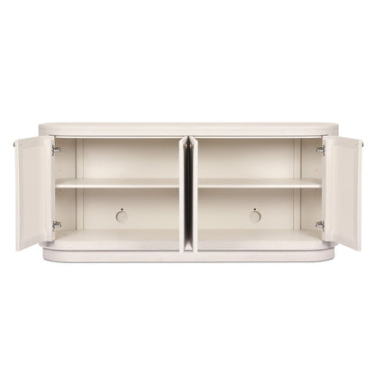 Amelia Ivory Painted Linen Sideboard