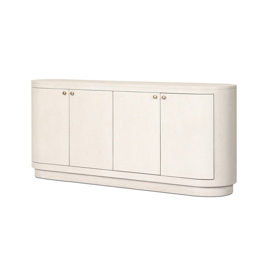 Amelia Ivory Painted Linen Sideboard
