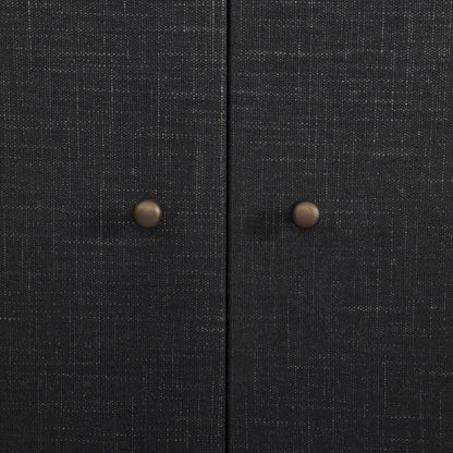 Paula Mahogany Linen Sideboard