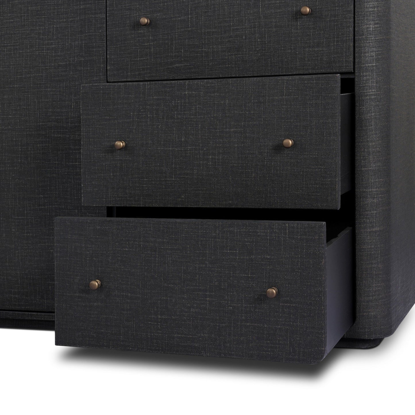Paula Mahogany Linen Sideboard