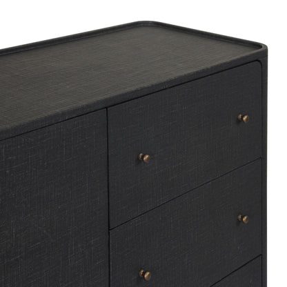 Paula Mahogany Linen Sideboard