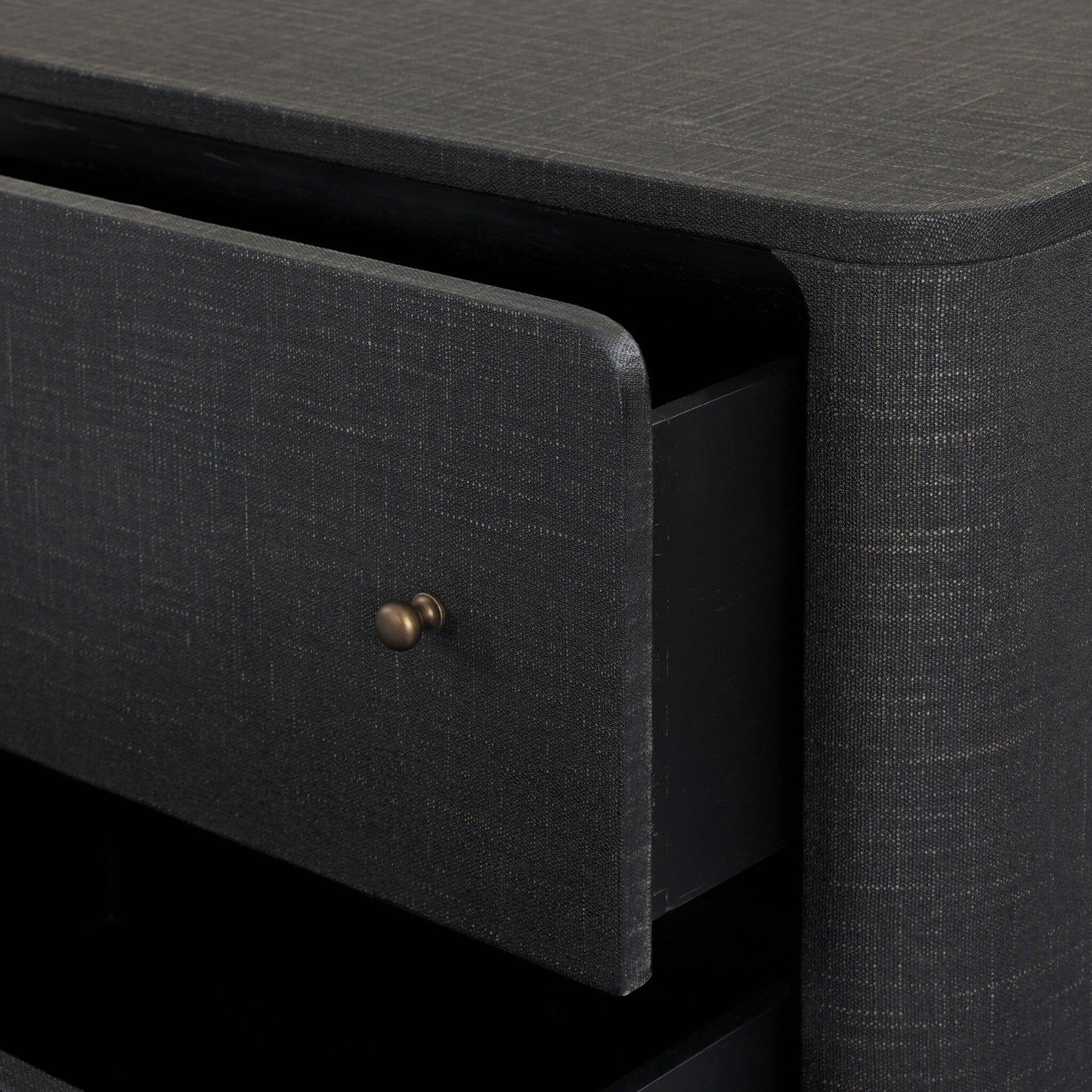 Paula Mahogany Linen Sideboard