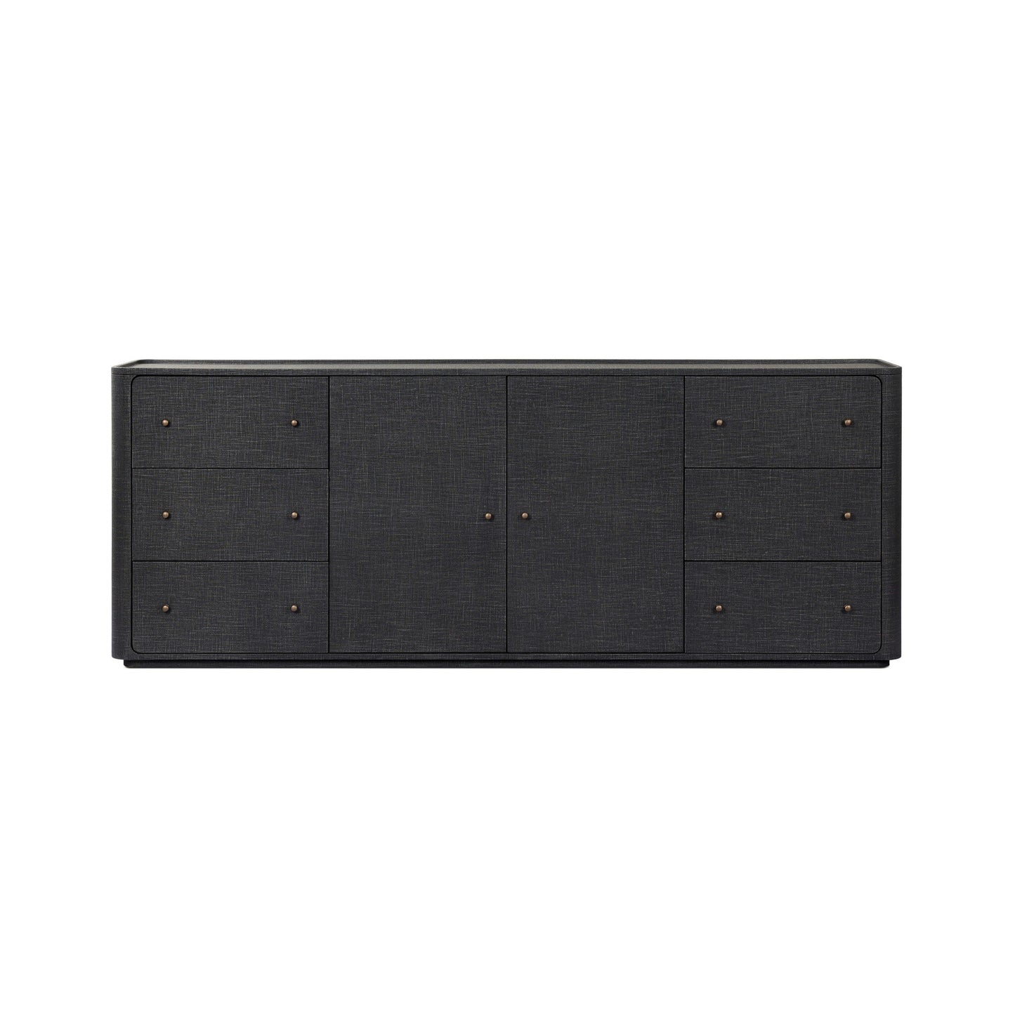 Paula Mahogany Linen Sideboard