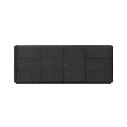Paula Mahogany Linen Sideboard