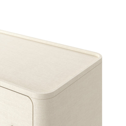 Paula Mahogany Linen Sideboard