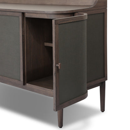 Mirabel Saddle Brown Oak Sideboard