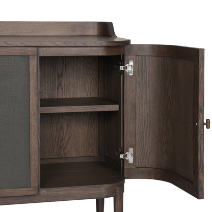 Mirabel Saddle Brown Oak Sideboard