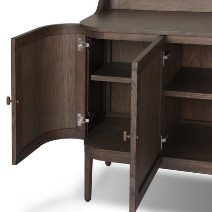 Mirabel Saddle Brown Oak Sideboard