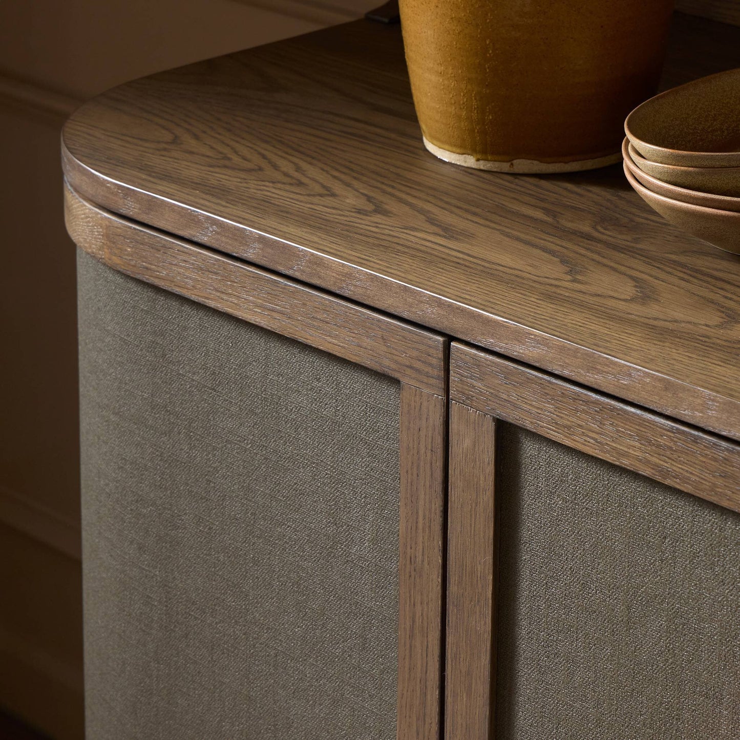 Mirabel Saddle Brown Oak Sideboard