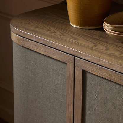 Mirabel Saddle Brown Oak Sideboard