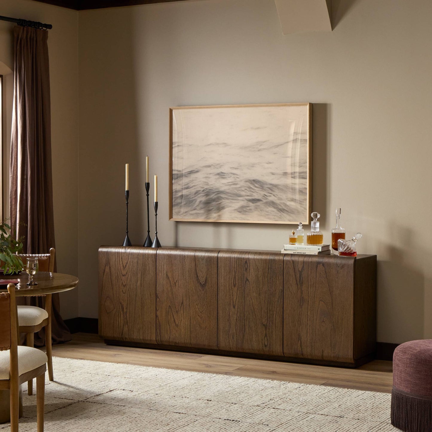 Arlet Saddle Brown Mindi Sideboard