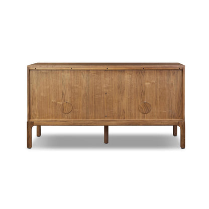 Arturo Four‑Door Walnut Storage Sideboard