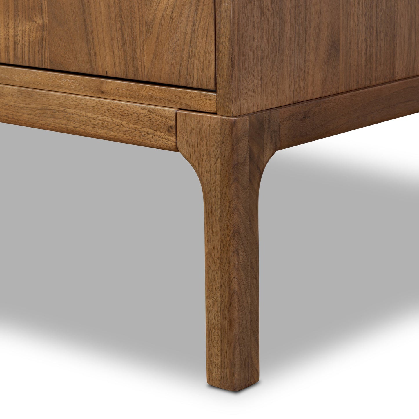 Arturo Four‑Door Walnut Storage Sideboard