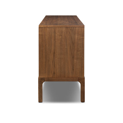 Arturo Four‑Door Walnut Storage Sideboard