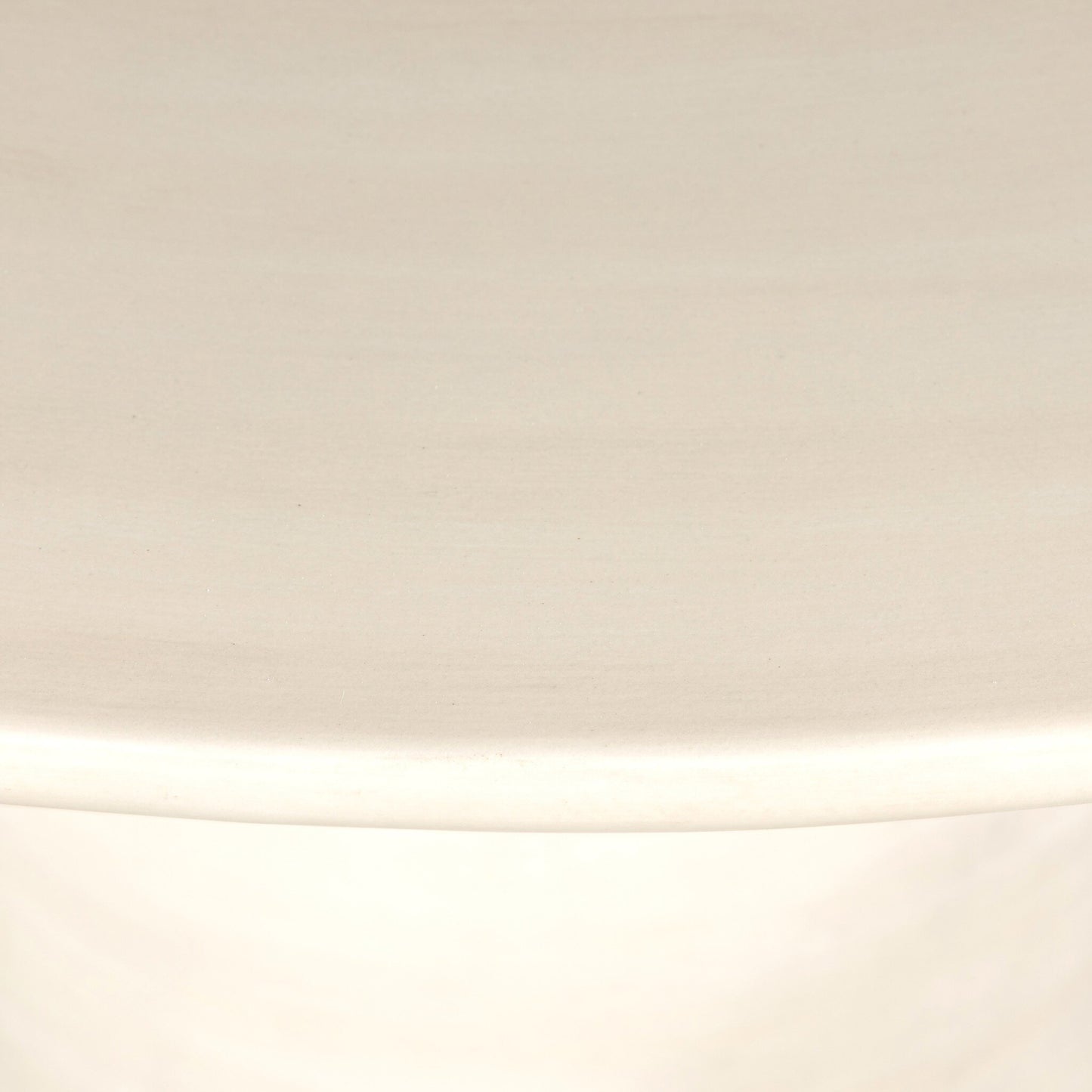 Faber Outdoor Dining Table Glossy Cream Concrete