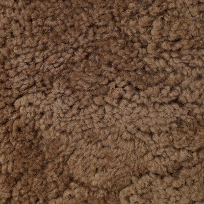 Joey Ottoman Amber Shearling