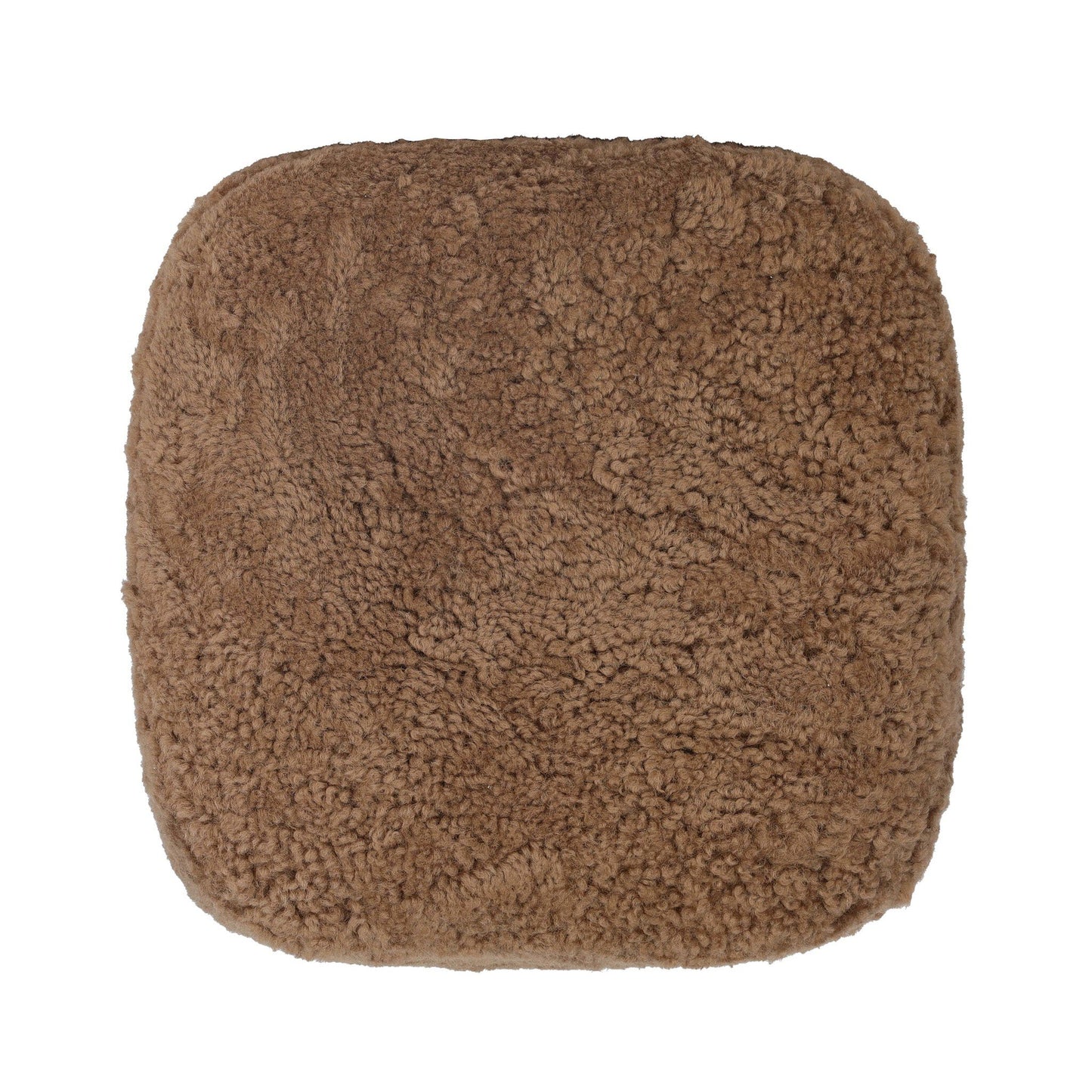 Joey Ottoman Amber Shearling